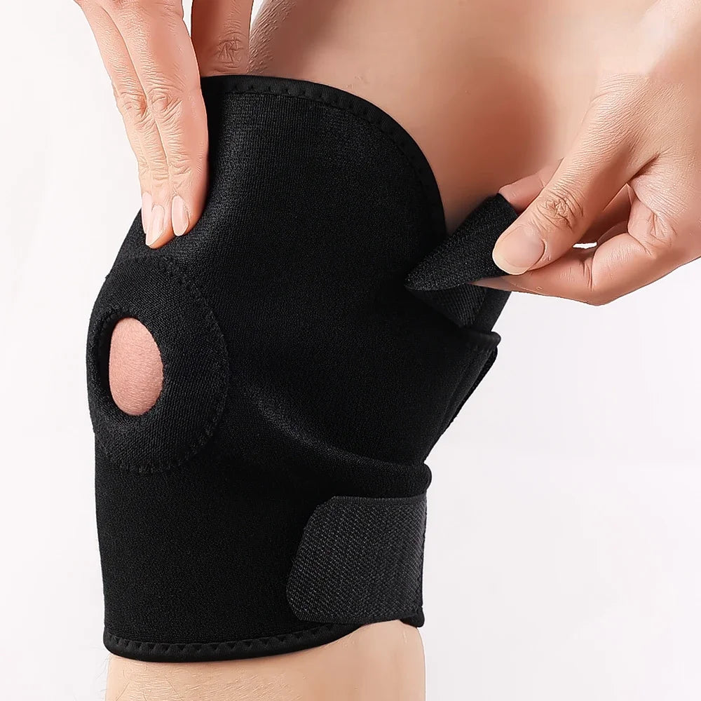 Genouillère orthopédique ajustable – Soutien & soulagement articulaire