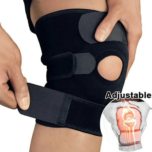 Genouillère orthopédique ajustable – Soutien & soulagement articulaire