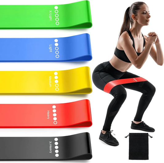 Elastic Power Bands
Yoga Gym Equipment Elastic Rubber Loop