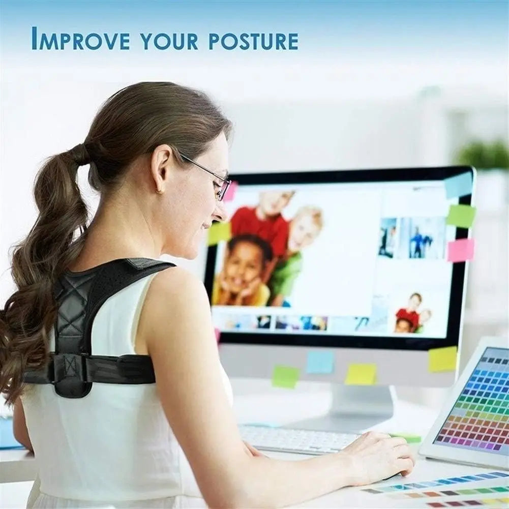Correcteur de posture dos & épaules – Réduit les douleurs et redresse la colonne